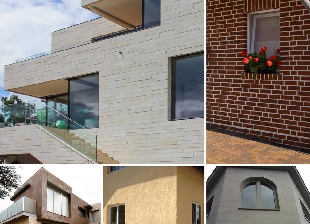 Отделка фасада частного дома варианты, что лучше выбрать?