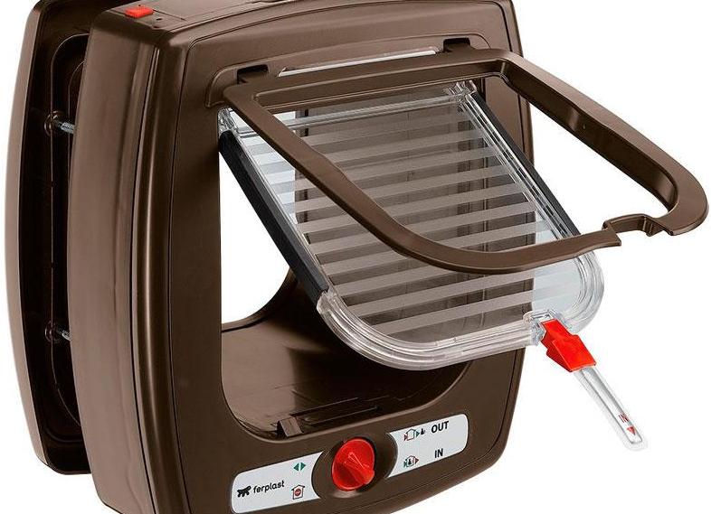 Лаз для кошки в двери купить или сделать своими руками?