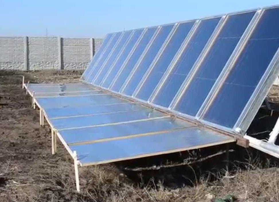 Солнечные отражатели для солнечных батарей