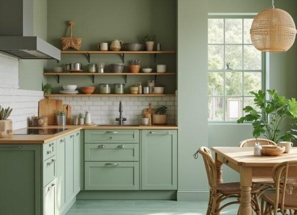 Интерьер спальни в зеленом цвете: 10 идей для лучшего сочетания