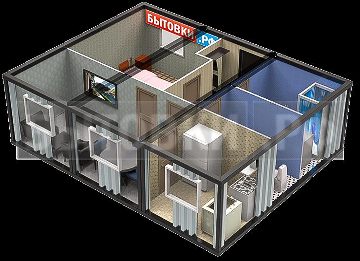 Модульные дома из контейнеров для круглогодичного проживания
